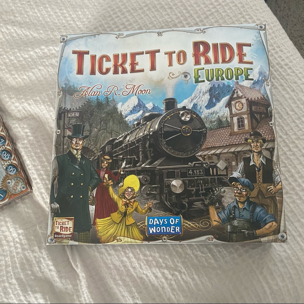 NEW Ticket to Ride: Europe Edition